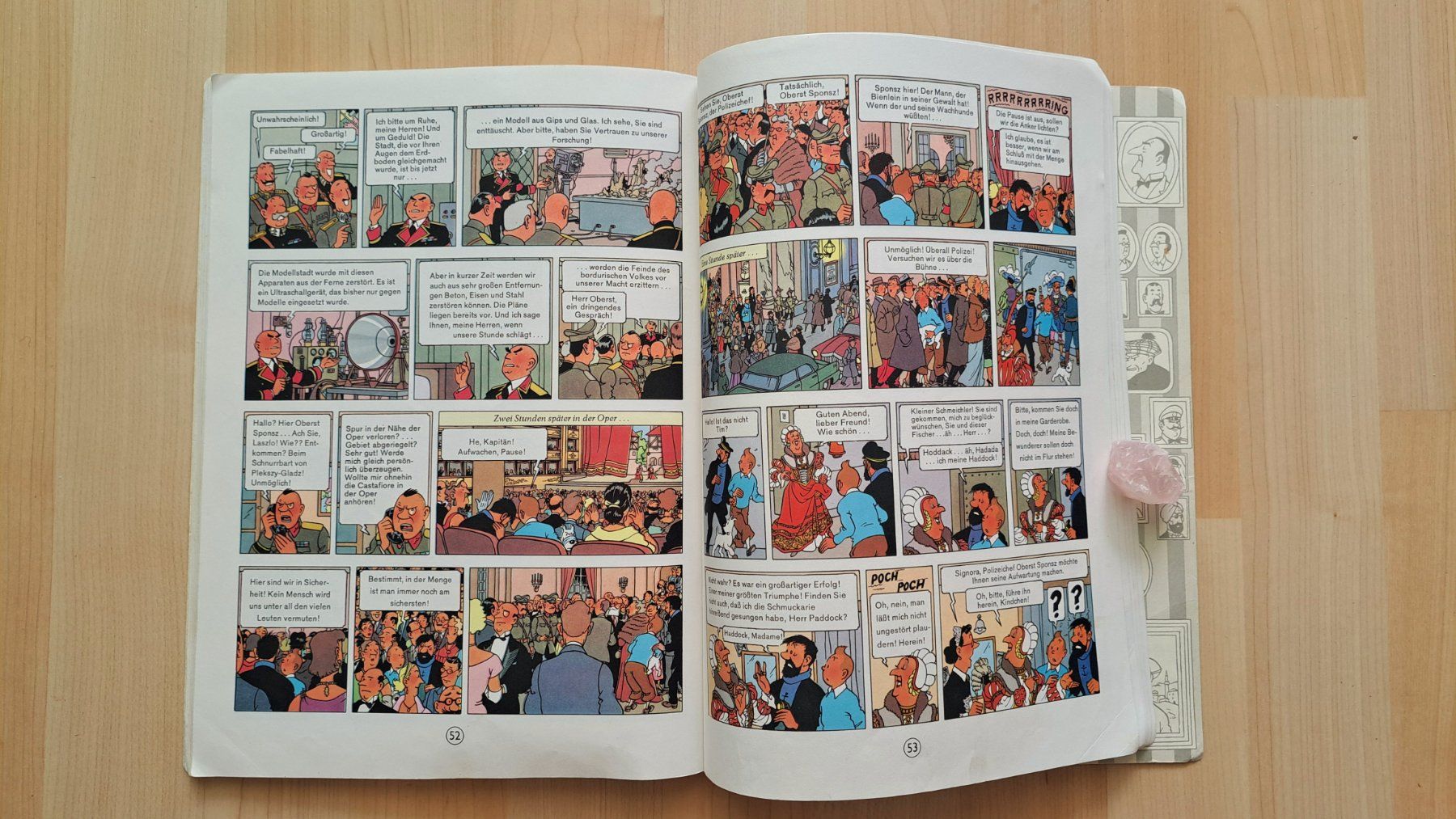 Comics: Tim und Struppi:  "Der Fall Bienlein" - 10.Auflage 1979 – Gebraucht aus Affoltern am Albis von saminou01 7