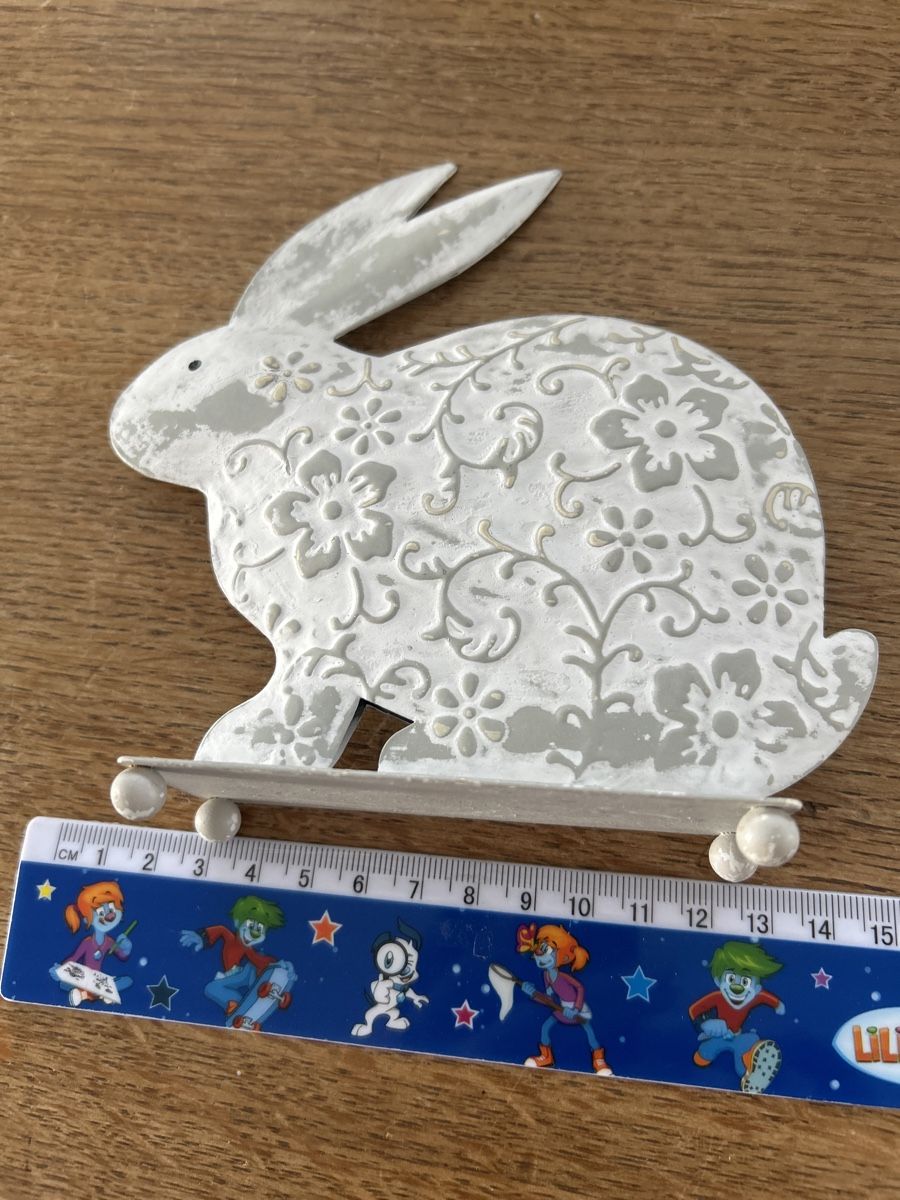 Statuette: Hasen aus Blech – Nuovo (secondo la descrizione) da Wichtrach venduto da henzmann1 1