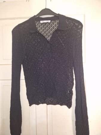 Schickes Zara Strickoberteil, Gr. S, ideal für den Sommer!