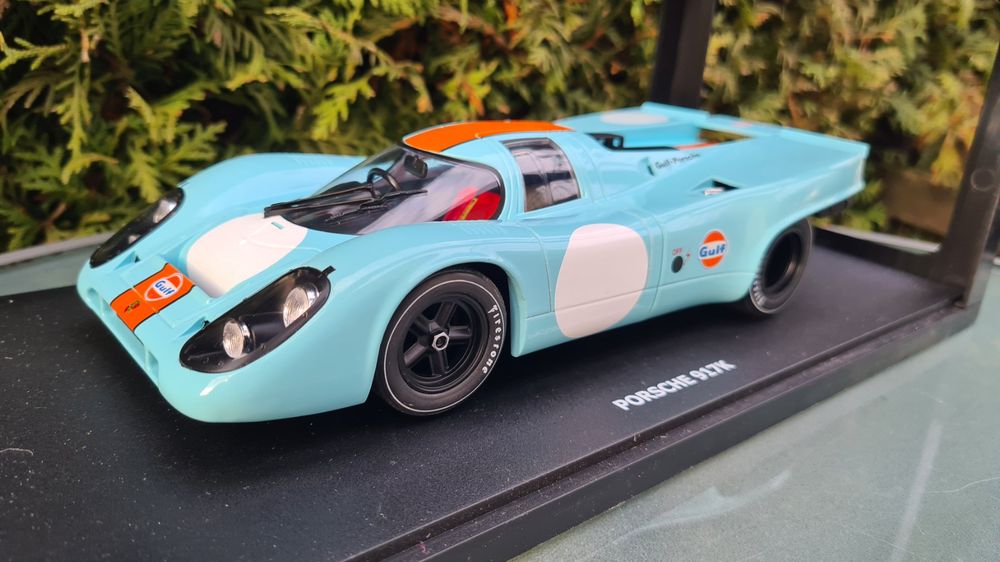 Porsche 917 KH 1970 Brands Hatch N°12 - Minichamps 1/43 - Résine - Modèle De Collection Quasi Neuf