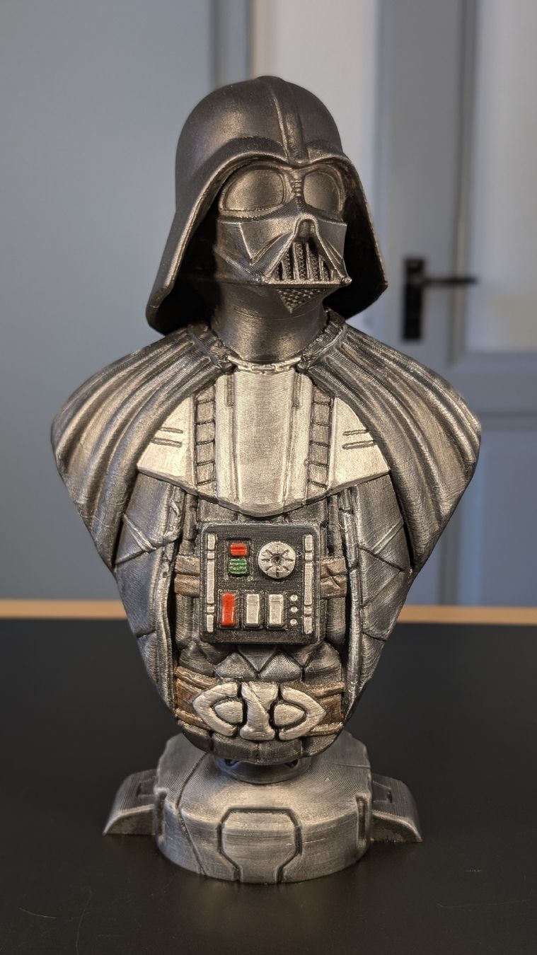 Statuette: Darth Vader Bust 3D Stampato Dipinto a Mano – Nuovo (secondo la descrizione) da Roveredo GR venduto da 3D_ZAGA