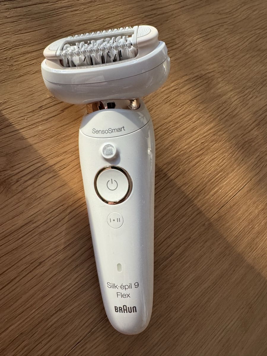Braun Epilatori: Braun Silk-épil 9 Flex Epilierer weiss – Usato da Basel venduto da snowkati 1