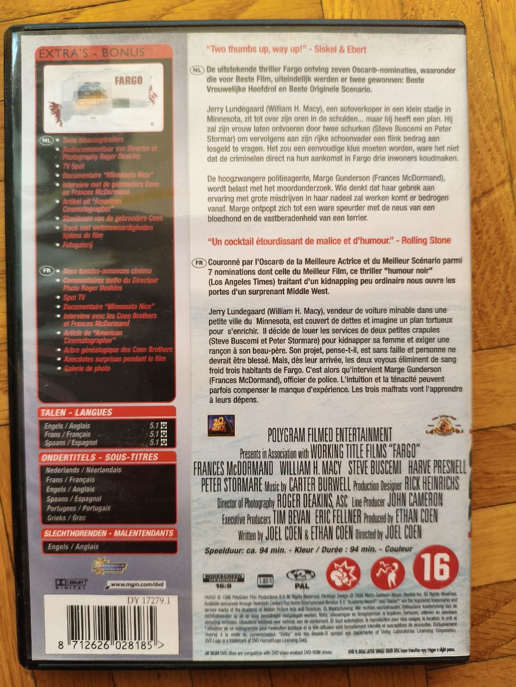 Tous les DVDs: Fargo – D'occasion à Renens VD par kollar7 1