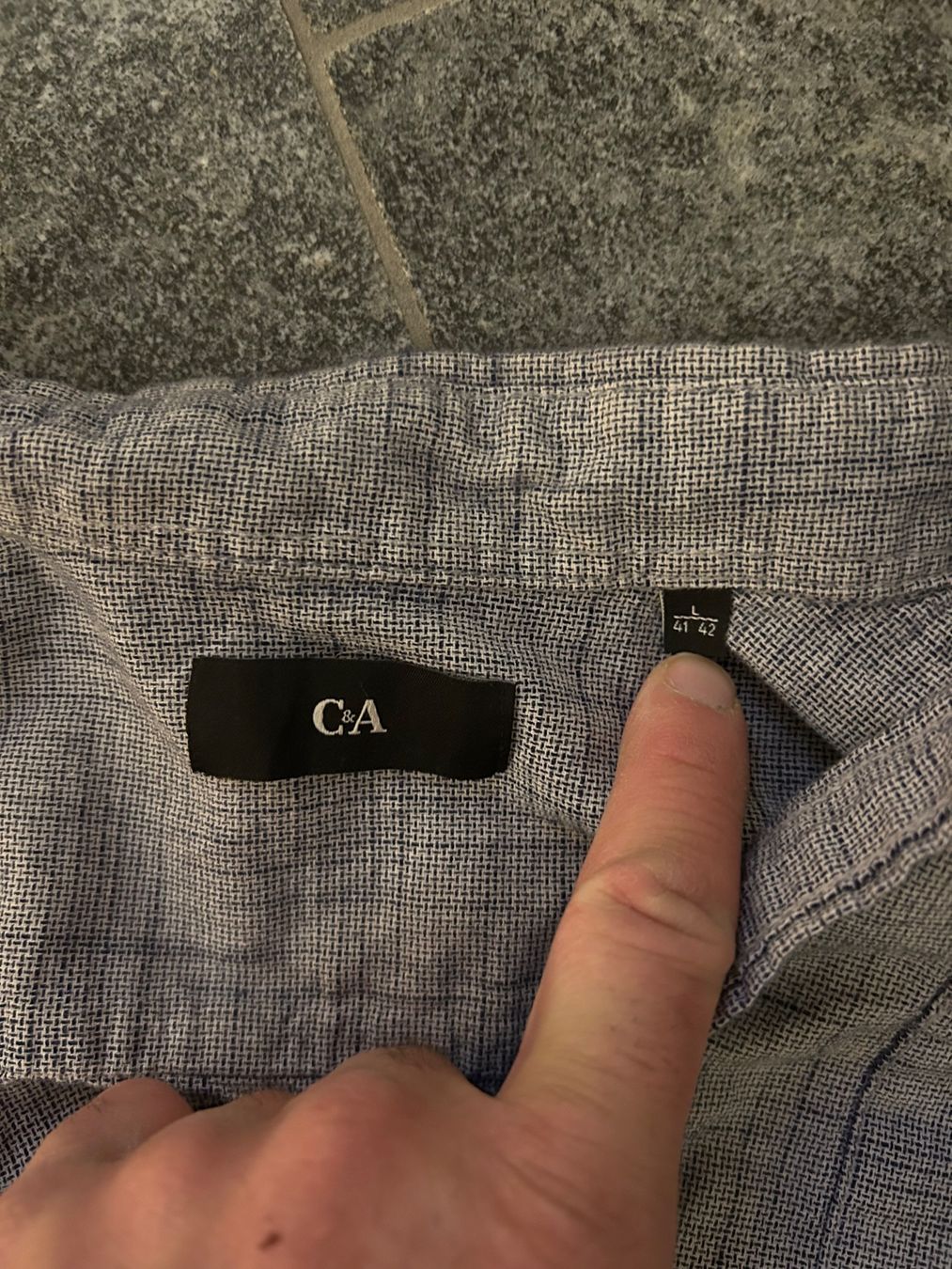 C&A Camicie: chemise CA – Usato da Ravoire venduto da martigny1921 1