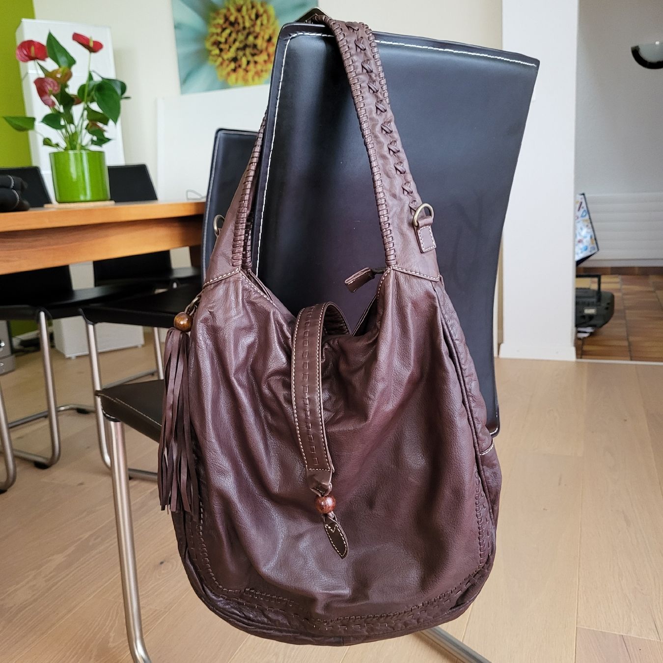 Borse da donna: Lederhandtasche, neu – Nuovo (secondo la descrizione) da Döttingen venduto da Alis68 4