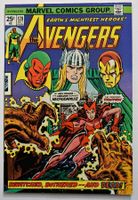 AVENGERS #128 🔑 KEY SCARLET WITCH WITH MARVEL STAMP 1974