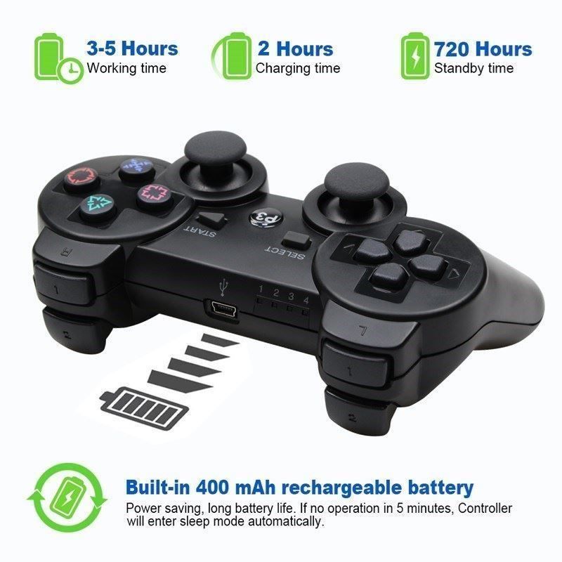 Controller: WIRELESS CONTROLLER FÜR PS3 PLAYSTATION 3 - GAMEPAD – Nuovo e nell'imballaggio originale da Kriens venduto da swissgadget 7