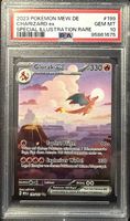 Pokémon 151 Glurak ex 199/165 PSA 10 Deutsch SIR