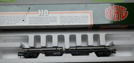 1 SBB Flachwagen Alu von HAG Nr 360 NEU