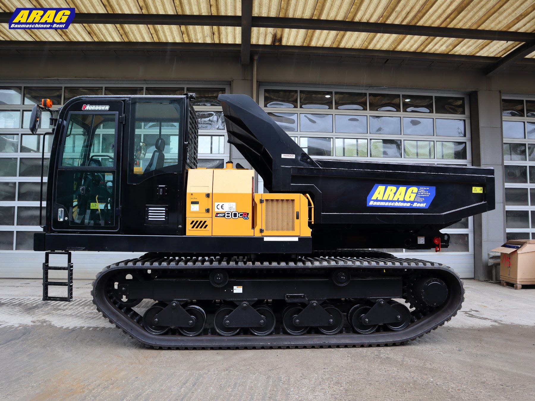 Tutte le macchine: Morooka MST80CR Raupendumper – Usato da Hasle LU venduto da Arag08 1