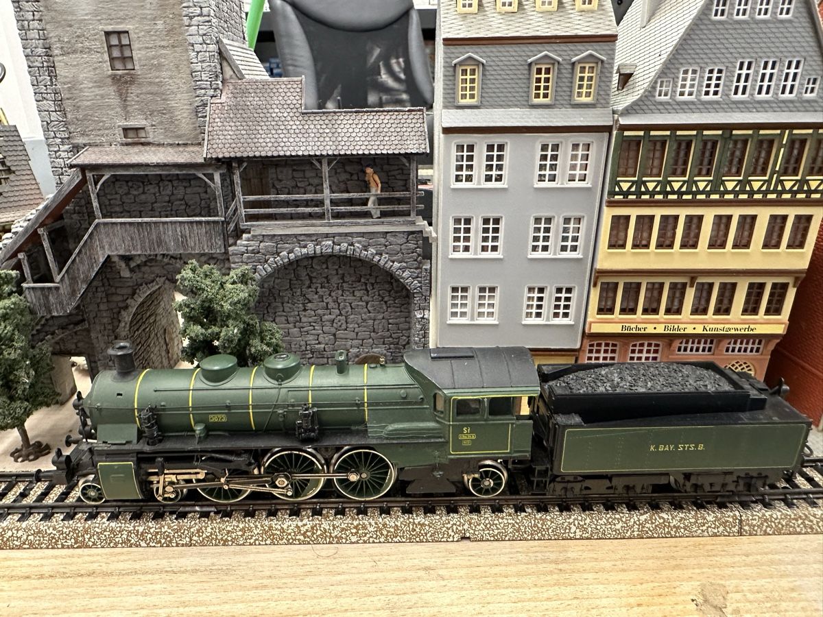 Märklin Modellini di ferrovie: Märklin 3092 Kay.Bay.Sts.B. BR S3/6 – Usato da Lupsingen venduto da New-Haven 1