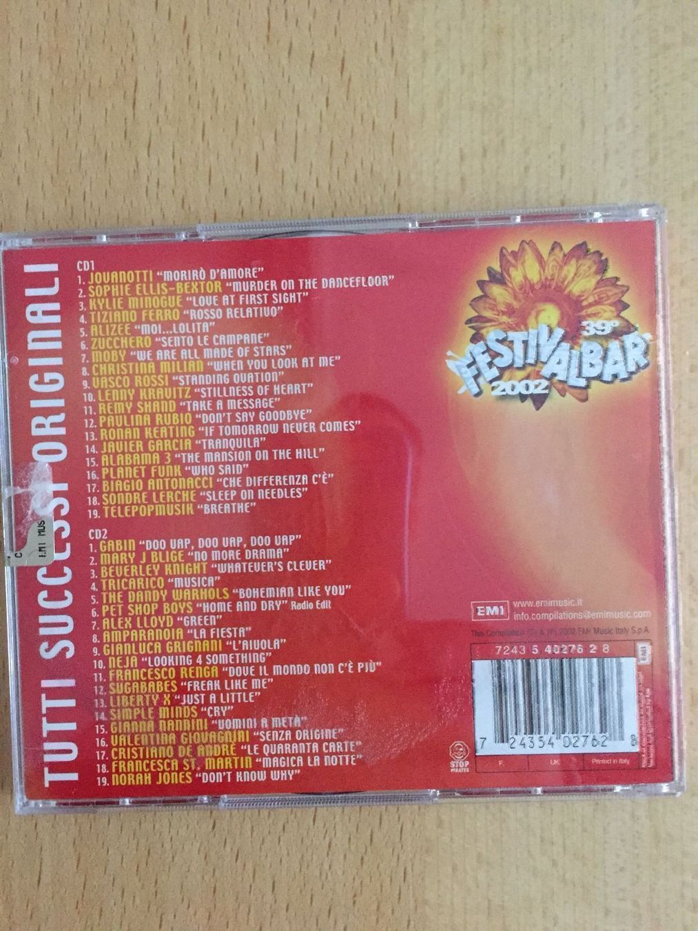 CDs: Festivalbar 2002 – Gebraucht aus Rüti ZH von alumedien 1