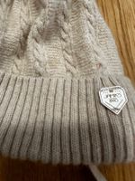Warme Baby Wintermütze Jamik Gr. 44 beige