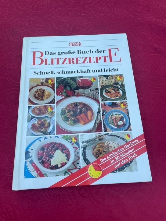 Bücher: Das grosse Buch der Blitzrezepte - essen trinken – Gebraucht aus Bergdietikon von book-4-you