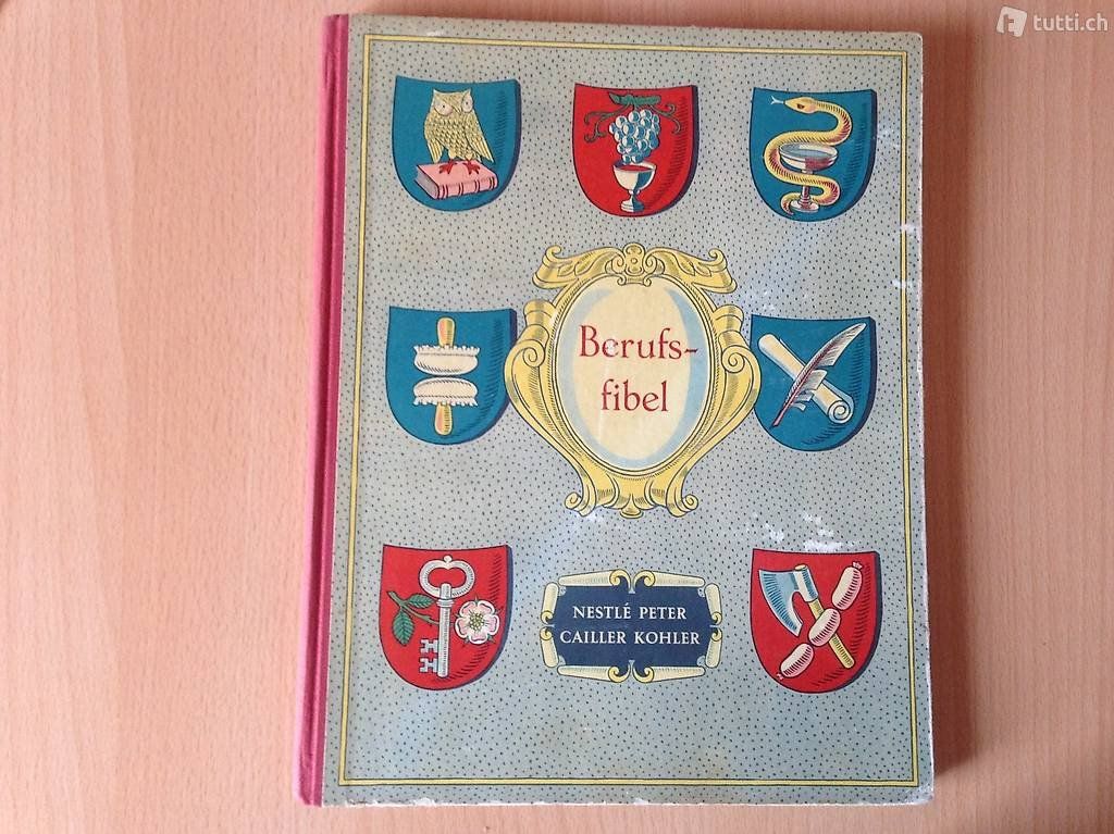 Sammelbilder & Trading cards: Berufsfibel mit komplett eingeklebten Sammelbildern – Gebraucht aus Lütisburg von wiesenpippau