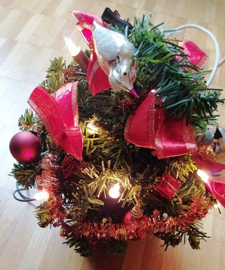 Tutte le decorazioni: Weihnachts-Bäumchen / Tischbaum mit Beleuchtung, 38cm – Nuovo e nell'imballaggio originale da Zürich venduto da 1980ale 5