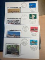Schweiz 1983 Satz Ereignisse Frühjahr Ortsstempel ill. FDC