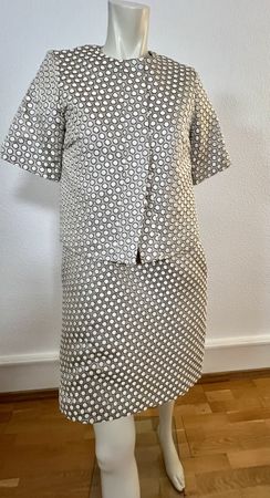 ESCADA Kostüm Gr.34, Kleid mit Kurzarmjacke