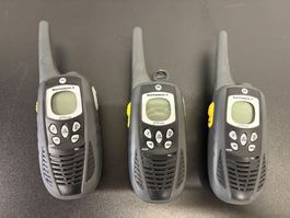 3 Motorola Funkgeräte XTR446 Set gebraucht Zustand