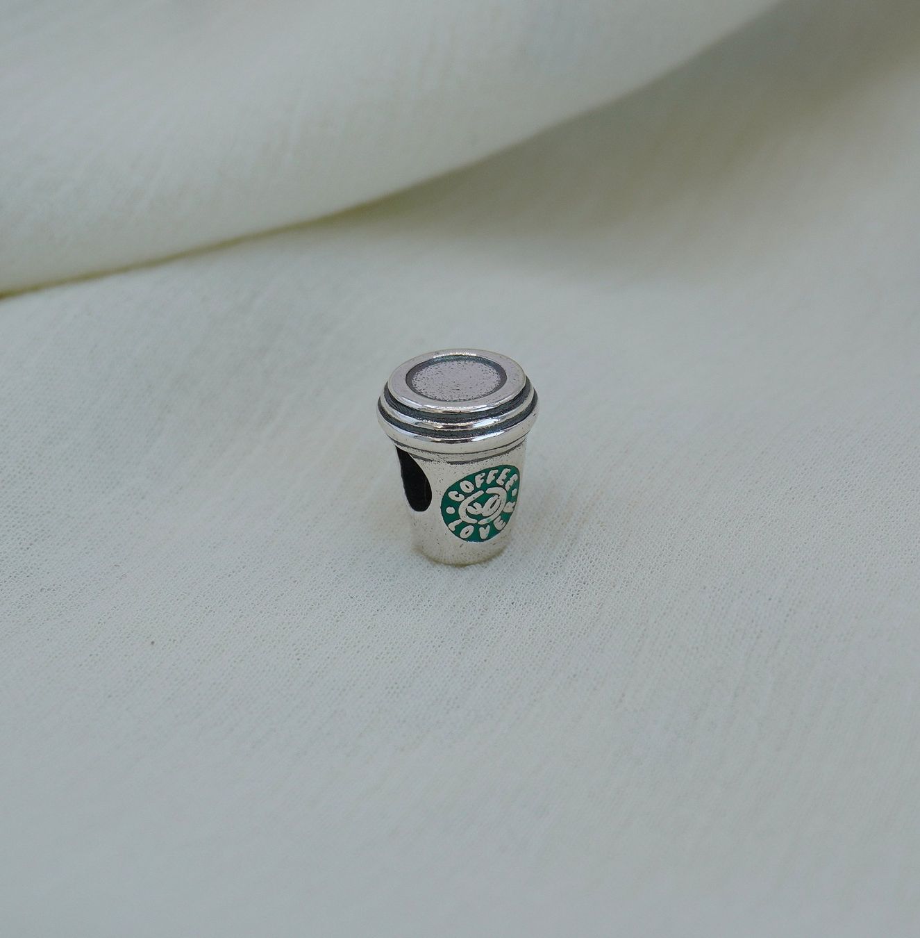 Ciondoli: Charm "Coffee lover" zu Pandora 925 Silber – Nuovo (secondo la descrizione) da Niederbüren venduto da Fidi5