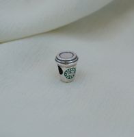 Charm "Coffee lover" zu Pandora 925 Silber