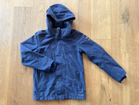 Übergangsjacke mit abnehmbarer Kapuze in Gr.158/164
