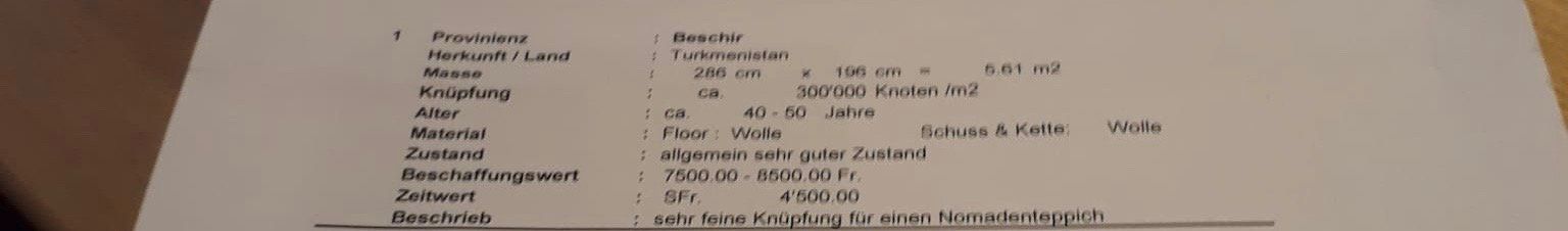 Teppiche: Nomaden-Teppich – Gebraucht aus Steffisburg von Alpha25 1