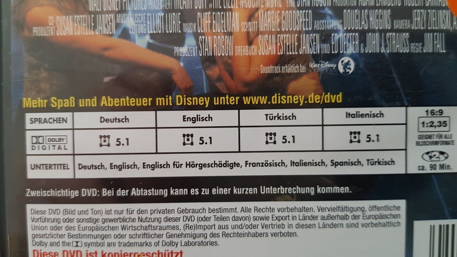 Alle DVDs: DVD Popstar / Disney – Gebraucht aus Oetwil am See von fineli2 1