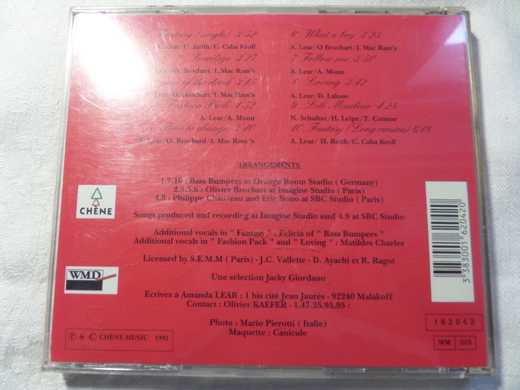 CDs: Amanda Lear -Cadavrexquis – Gebraucht aus Genève von CDLPBookS 1