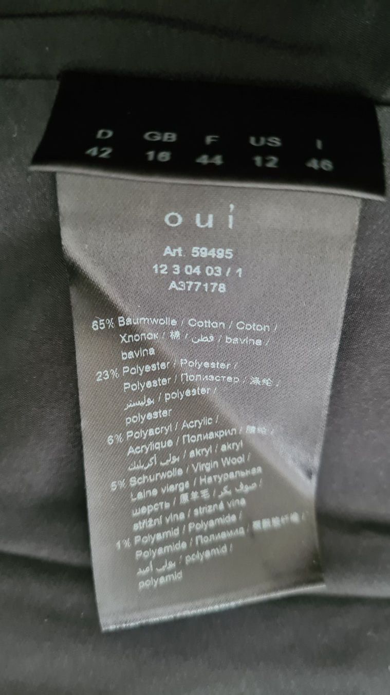 Vestiti: Oui Kurzarmkleid Gr. 42, NEU – Nuovo (secondo la descrizione) da Jona venduto da hen_7fyc 5