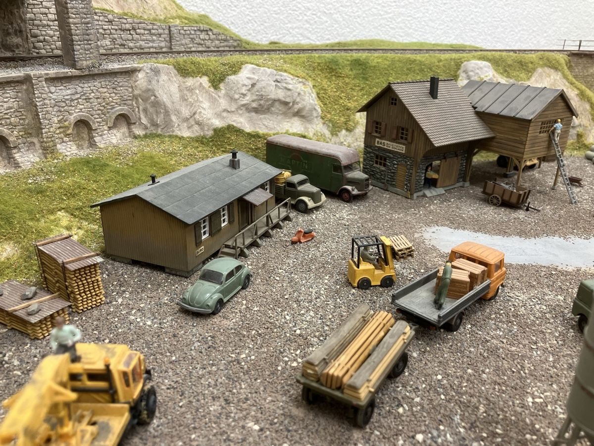 Modelleisenbahnen: Werkhof H0 – Gebraucht aus Siebnen von Paloma2 2