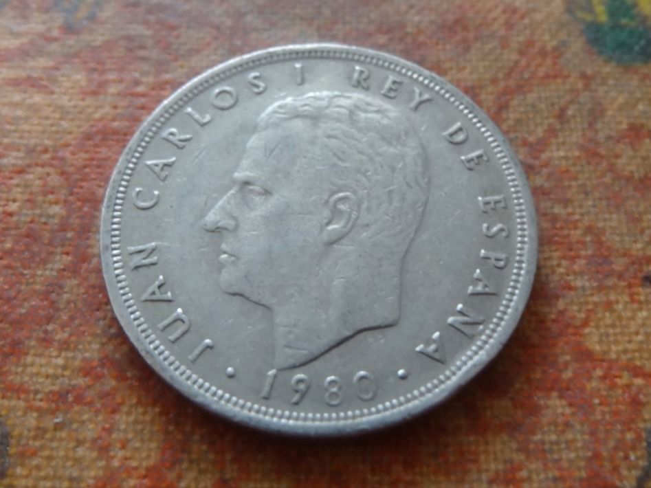 Tutti le monete: ESPAGNE  5  Pesetas  1980 – Usato da Romanel-sur-Lausanne venduto da Swift13 1