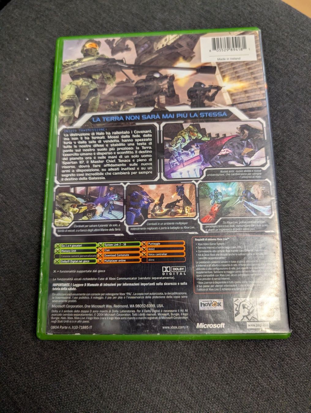 Giochi: Halo 2 Microsoft Xbox – Usato da Giubiasco venduto da Ticinerd 1