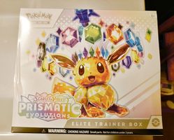 Pokémon Prismatic Evolutions Elite Trainer Box ETB EN Sealed
