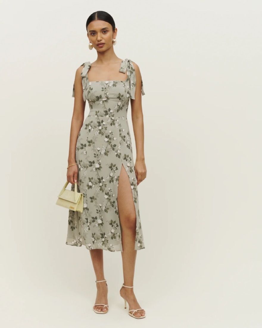 Reformation Vestiti: Reformation Floral Midi Dress – Usato da St.Josefen venduto da lop_lh8d