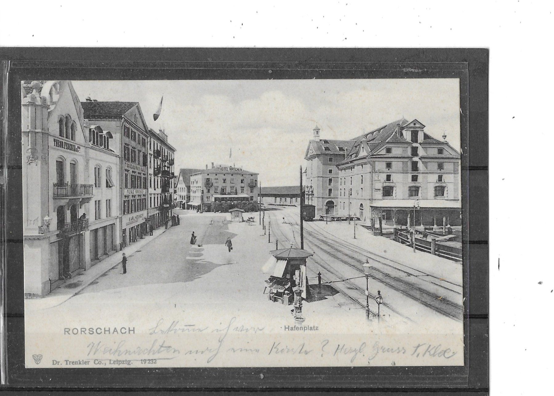 Cartoline postali: SG Rorschach 1902 Hafenplatz – Usato da Schocherswil venduto da Wilare