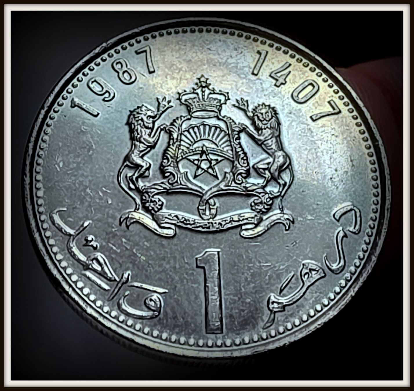 Toutes les monnaies: MAROKKO 1 DIRHAM 1407/1987 – D'occasion à winterthur par CoinPassion 1