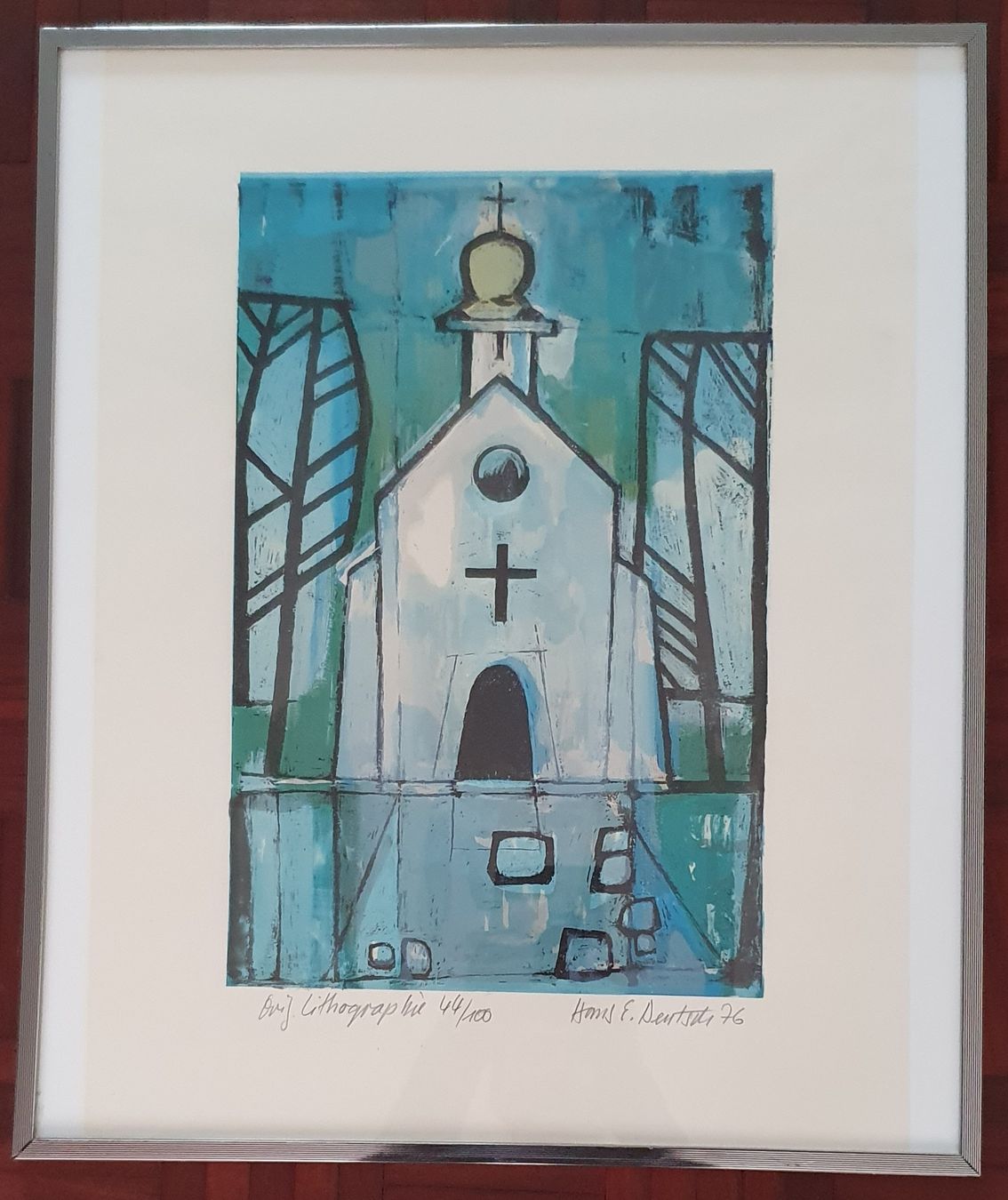 Grafiken & Lithographien: Bild - Original Lithographie Hans E. Deutsch – Gebraucht aus Kreuzlingen von Rschweiz1