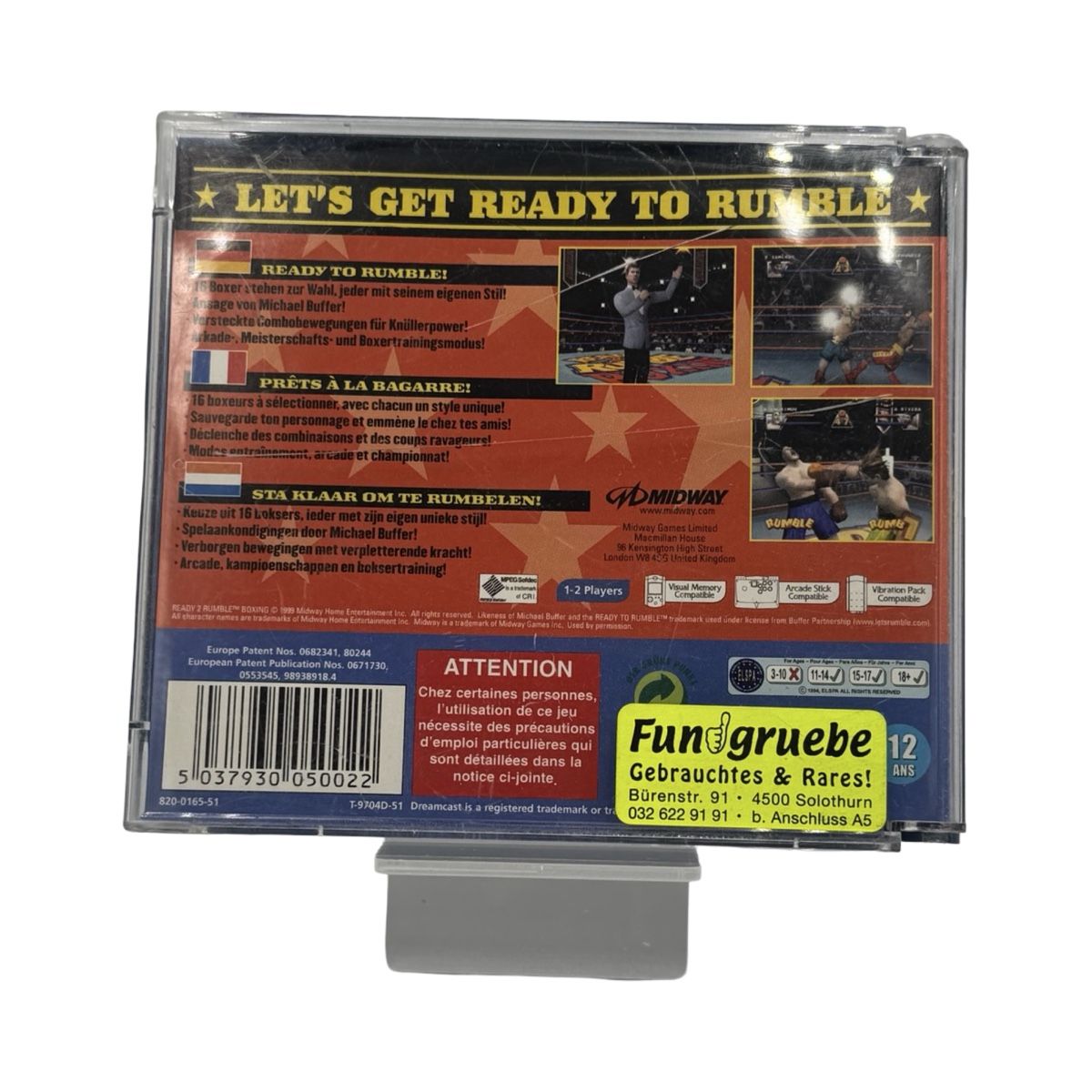 Sega Giochi: Dreamcast - Ready 2 Rumble Boxing  – Usato da Basel venduto da Melee 1