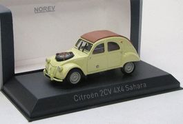 Citroën 2CV 4x4 Sahara 1960-1968 biege / braun     1:43