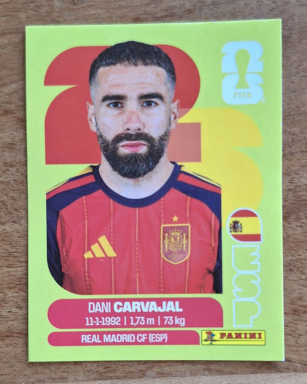 Panini Cartes à collectionner: Panini Dani Carvajal ESP 7 – Neuf (Voir description) à Romanens par Crocette