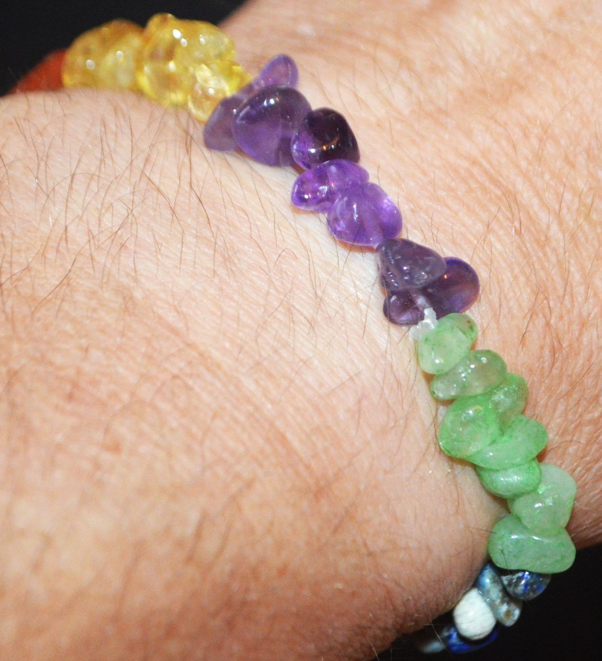 Bracciali & Braccialetti: Armband A-578 – 7 Chakra – elastisch – Nuovo e nell'imballaggio originale da Goldiwil (Thun) venduto da han_v5b7 1