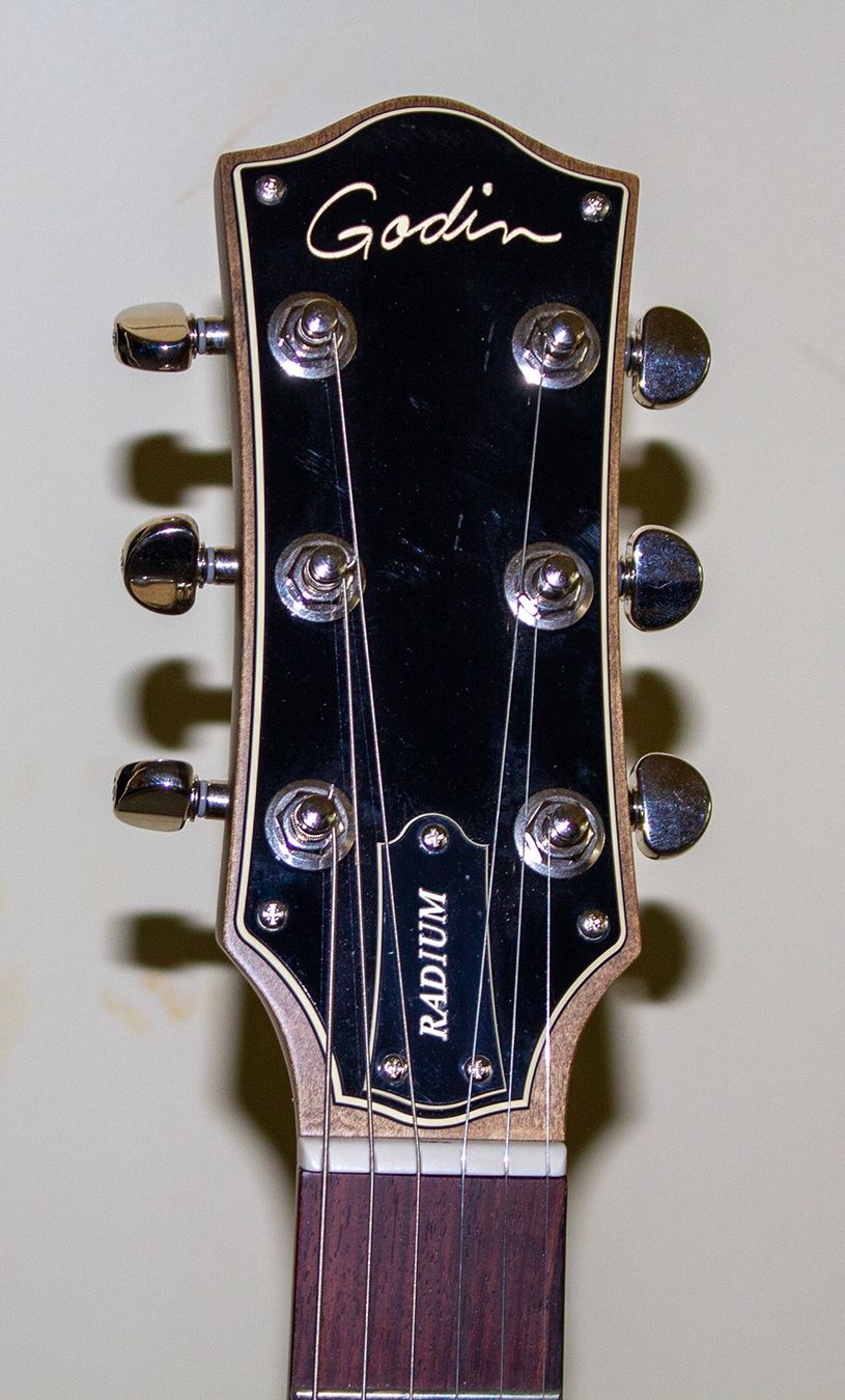 Godin Musikinstrumente: Godin Radium RW Carbon Black – Neu (gemäss Beschreibung) aus Martigny von gar_nd76 3