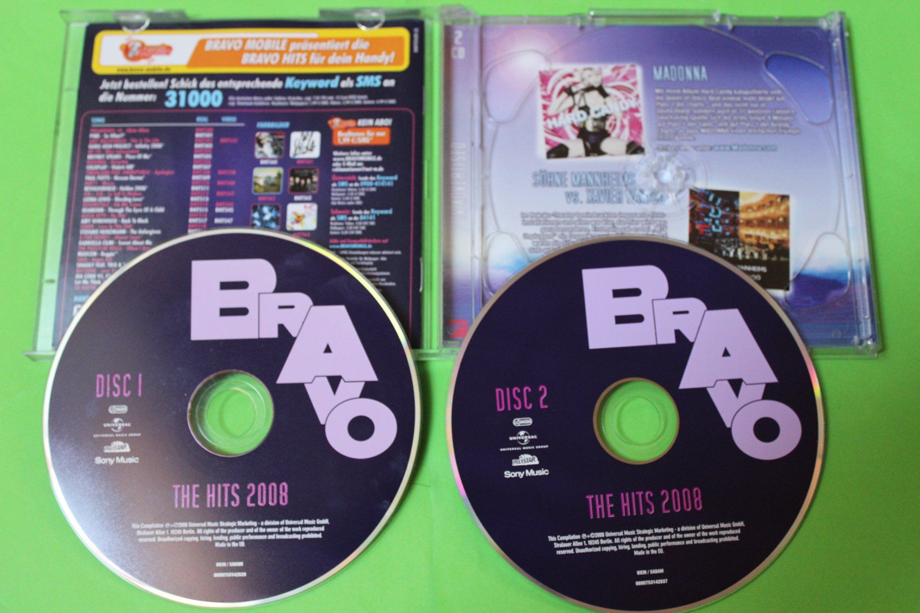 CD: BRAVO The Hits 2008 2CD Guter Zustand – Usato da Tübach venduto da JamesStone 3