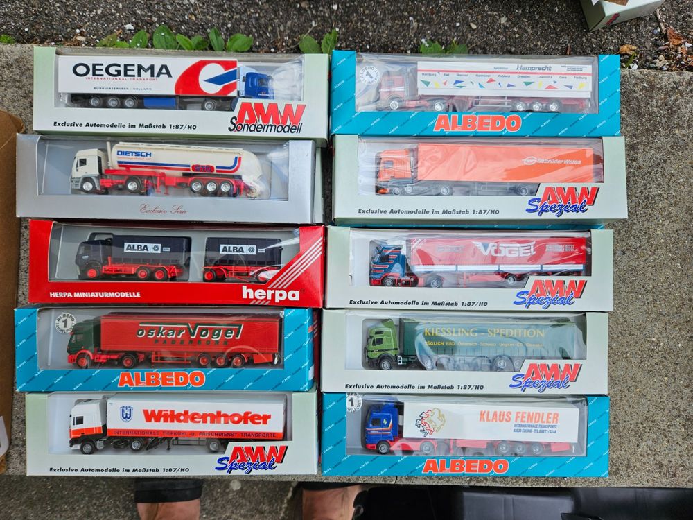 LKW Modelle von AMW, ALBEDO, HERPS (Neu und originalverpackt) in ...