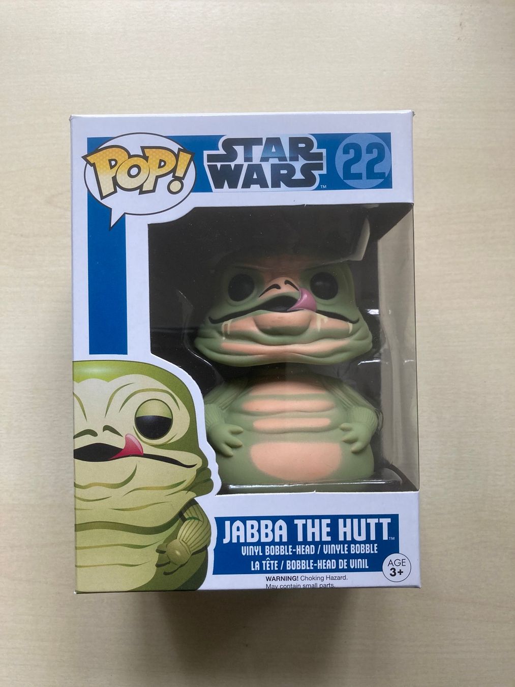 Funko Statuette: Funko Pop Star Wars 22 - Jabba The Hutt – Nuovo e nell'imballaggio originale da Baden venduto da Polystyreneman