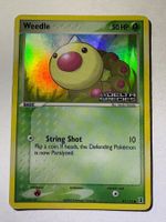 🔬✅ Pokémon Weedle 87/113 Holo Stamp EX Delta Species EN PL
