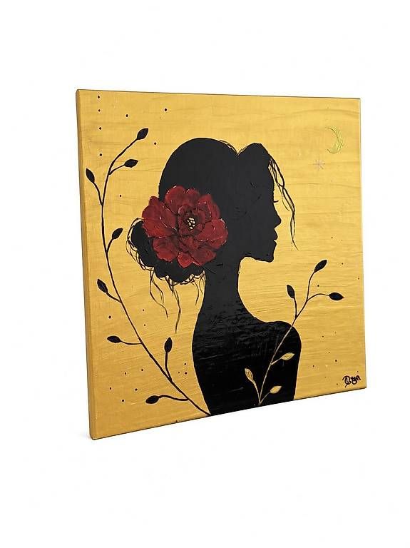 Tableaux: Acrylbild: Goldene Nacht – Neuf (Voir description) à Safenwil par car_nlh6 3