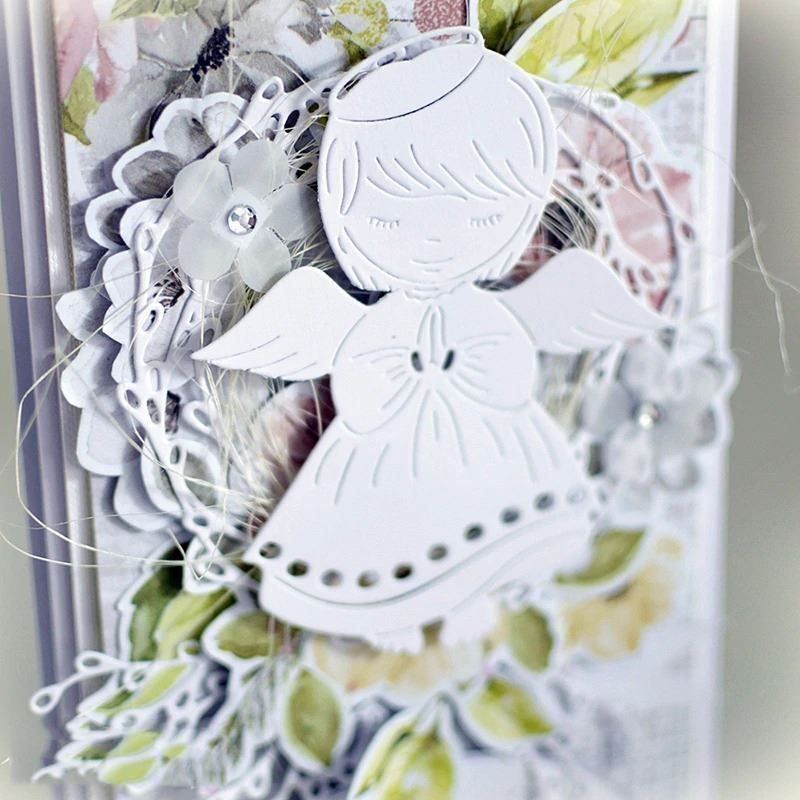 Pochoirs: ENGEL MÄDCHEN STANZSCHABLONE – Neuf avec emballage d'origine à Affoltern am Albis par scrapbooking 1