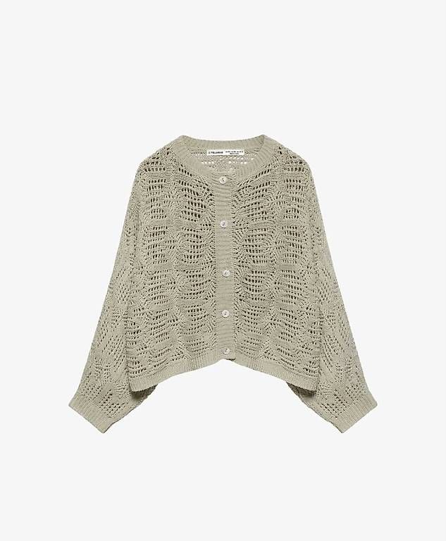 Jacken: *NEU* Pull and Bear Oversize Cardigan Grobstrick XS/S – Gebraucht aus St. Gallen von kka_l9wg